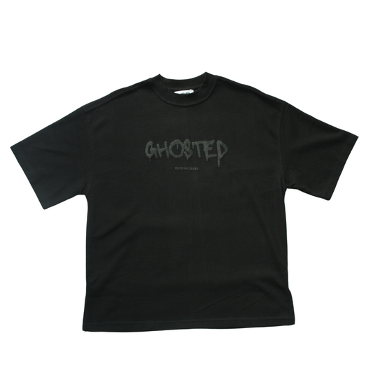 Ghosted Logo Tee - Black - Ghosted
