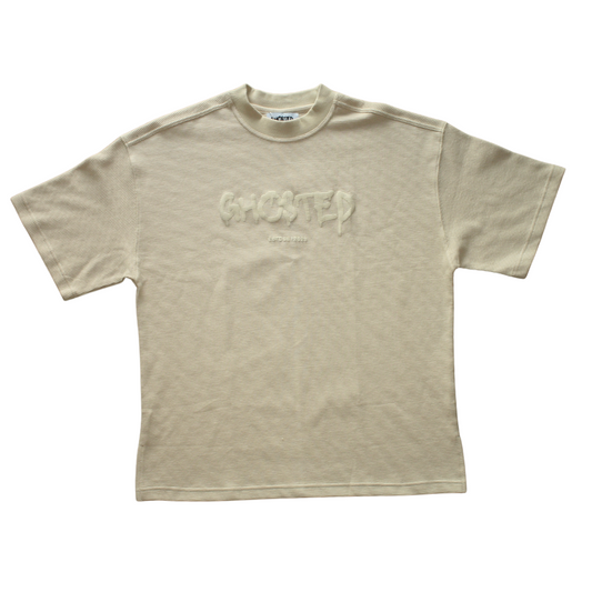 Ghosted Logo Tee - Beige - Ghosted