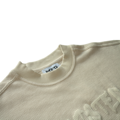 Ghosted Logo Tee - Beige - Ghosted